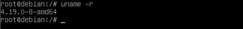 version kernel