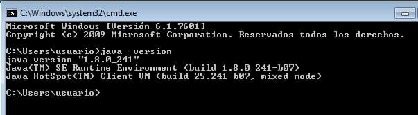 comprobacion de java